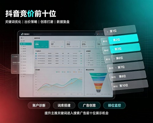 巴塘抖音搜索竞价